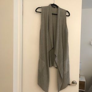 Grey sweater vest